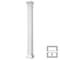 Ekena Millwork Endura-Stone Pro Series Fluted Column, Square Non-Tapered Shaft (FRP), Smooth Finish ESPK0809FNFTUTU - alternate 1